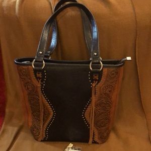 Montana West Trinity Ranch shoulder bag